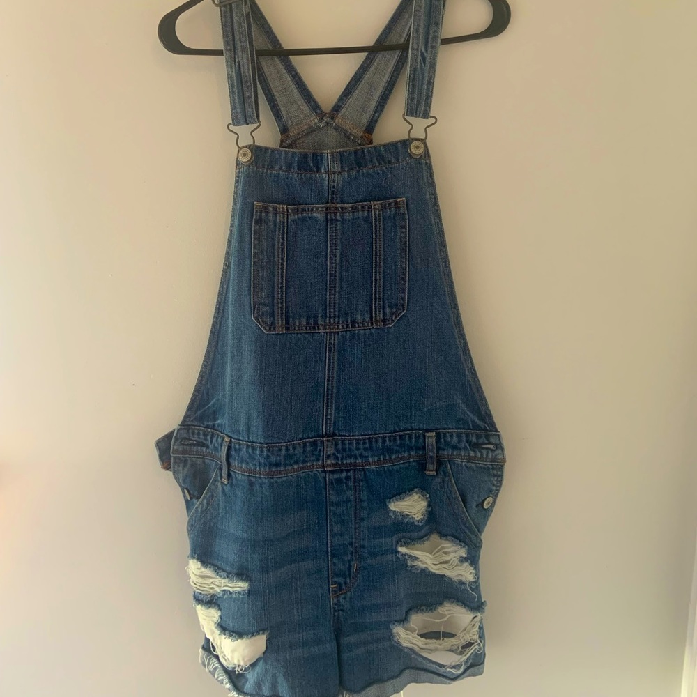 American Eagle Shorts Overalls